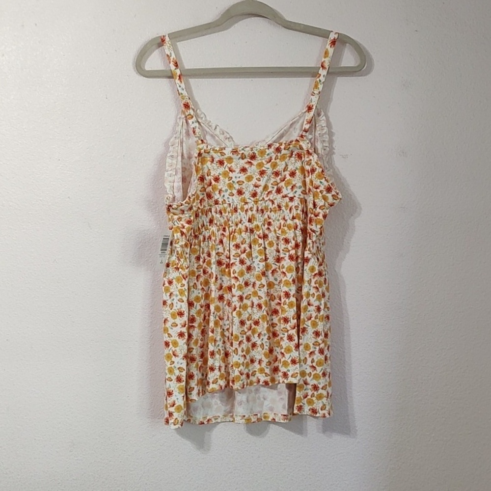 Torrid Super Soft Sweetheart Ruched Babydoll Top Size 2 - Picture 7 of 9
